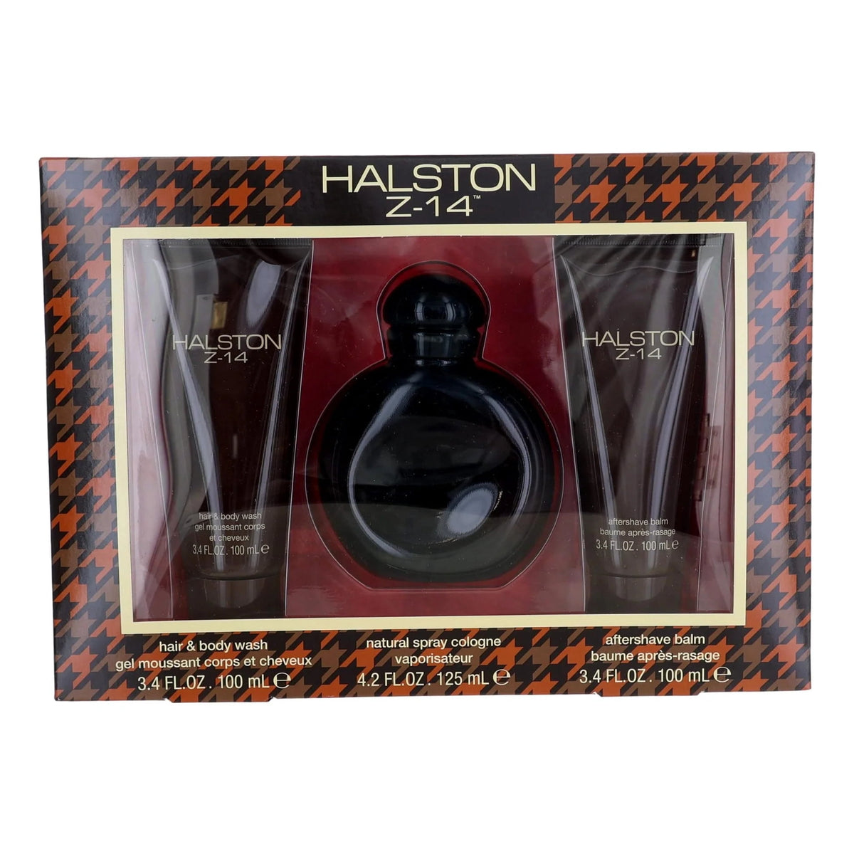Halston Z-14 Gift Set 125mL Cologne + 100mL After Shave Balm + 100mL Hair & Body Wash additional product image