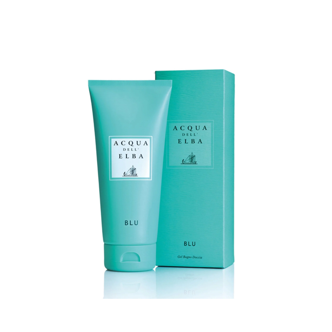 Hand & Body Wash - Acqua Dell'Elba - Acqua Dell'Elba Blu Shower Gel For Men 200mL - The Gift Company