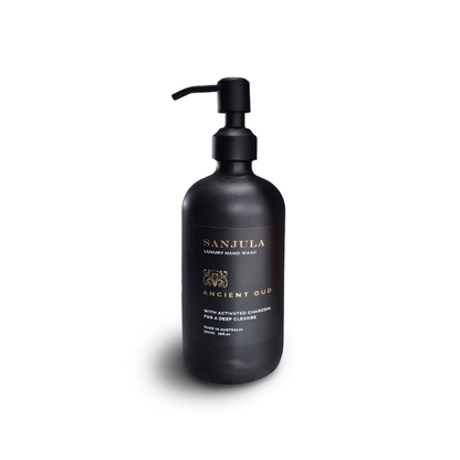 Hand & Body Wash - SANJULA - SANJULA Ancient Oud Hand & Body Wash 500mL - The Gift Company