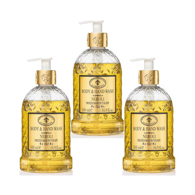 Saponificio Artigianale Fiorentino Body & Hand Wash Neroli Set of 3 x 500ml