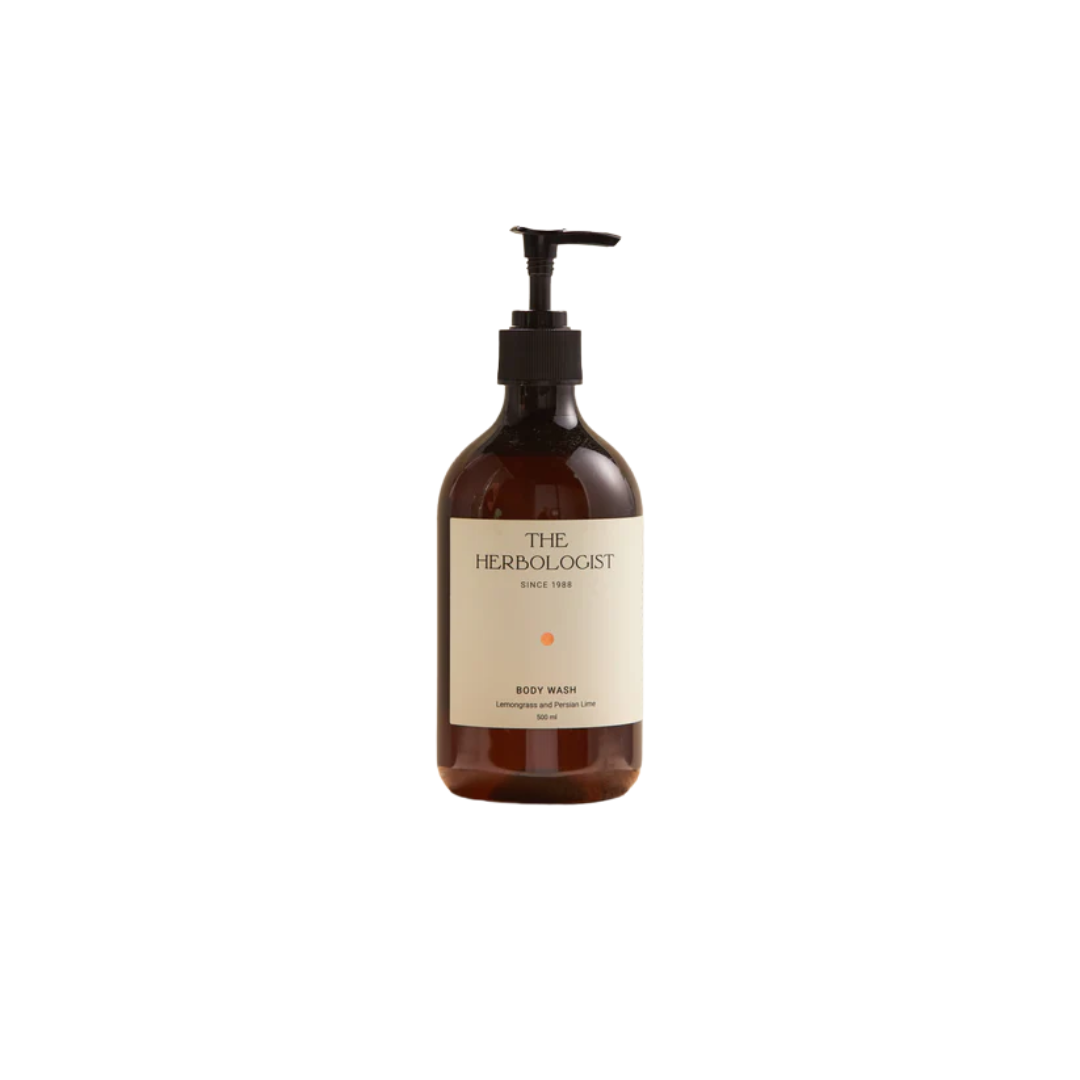 Hand & Body Wash - The Herbologist - The Herbologist Lemongrass and Persian Lime Body Wash 500mL - The Gift Company