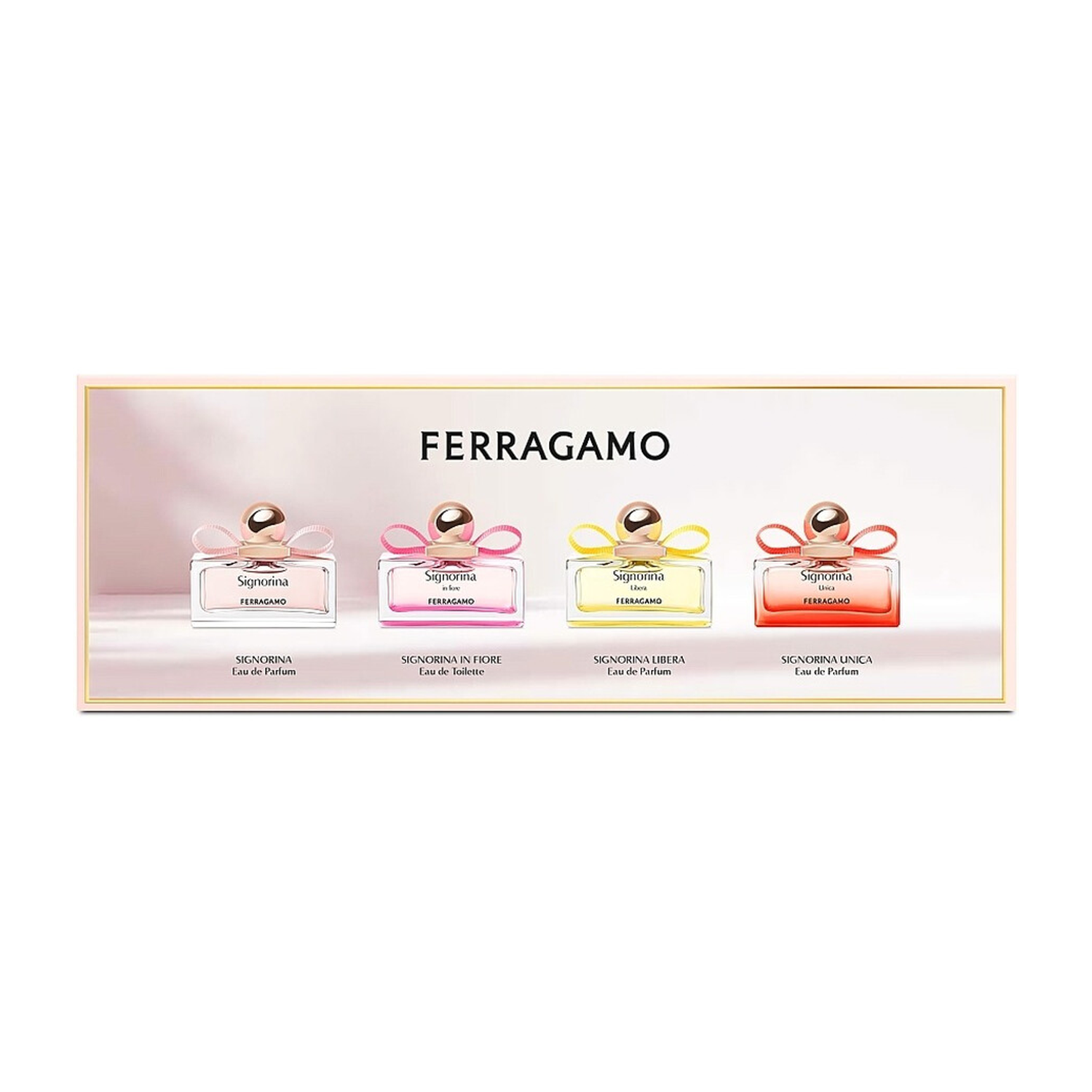 Salvatore Ferragamo Signorina Mini EDP Gift Set 4 x 5mL