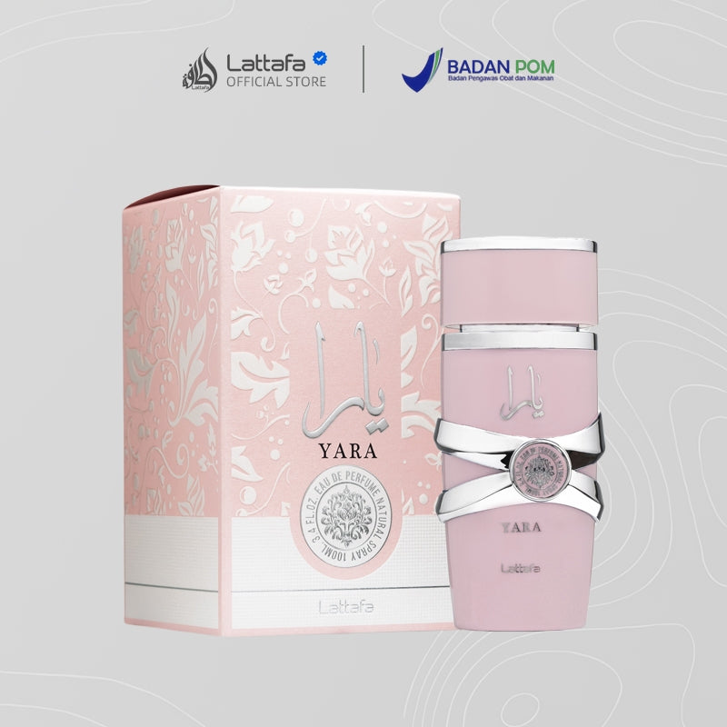 Lattafa Yara Eau de Parfum 100mL bottle and box
