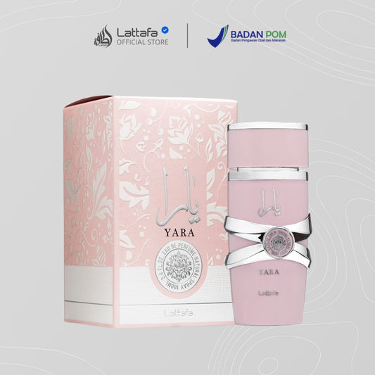 Lattafa Yara Eau de Parfum 100mL bottle and box