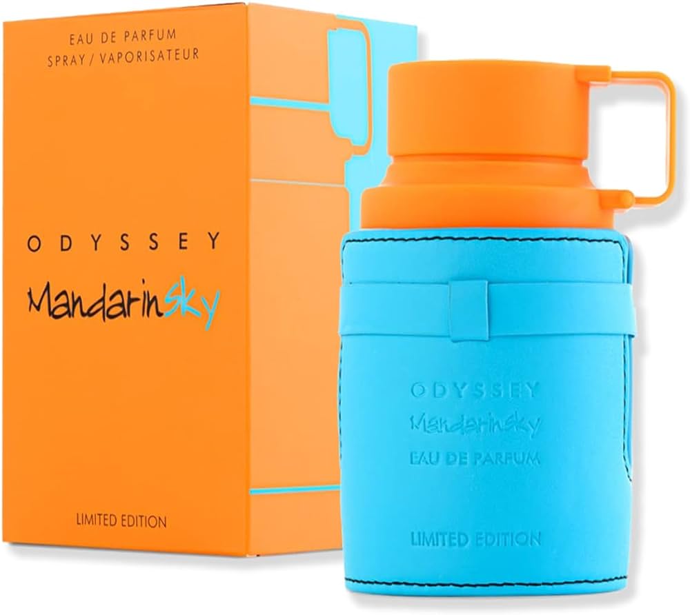 Armaf Odyssey Mandarin Sky Eau de Parfum 100mL bottle and box