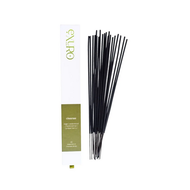 Exuro Cleanse Incense Sticks 20 Pack - Sage, Cedarwood & Frankincense