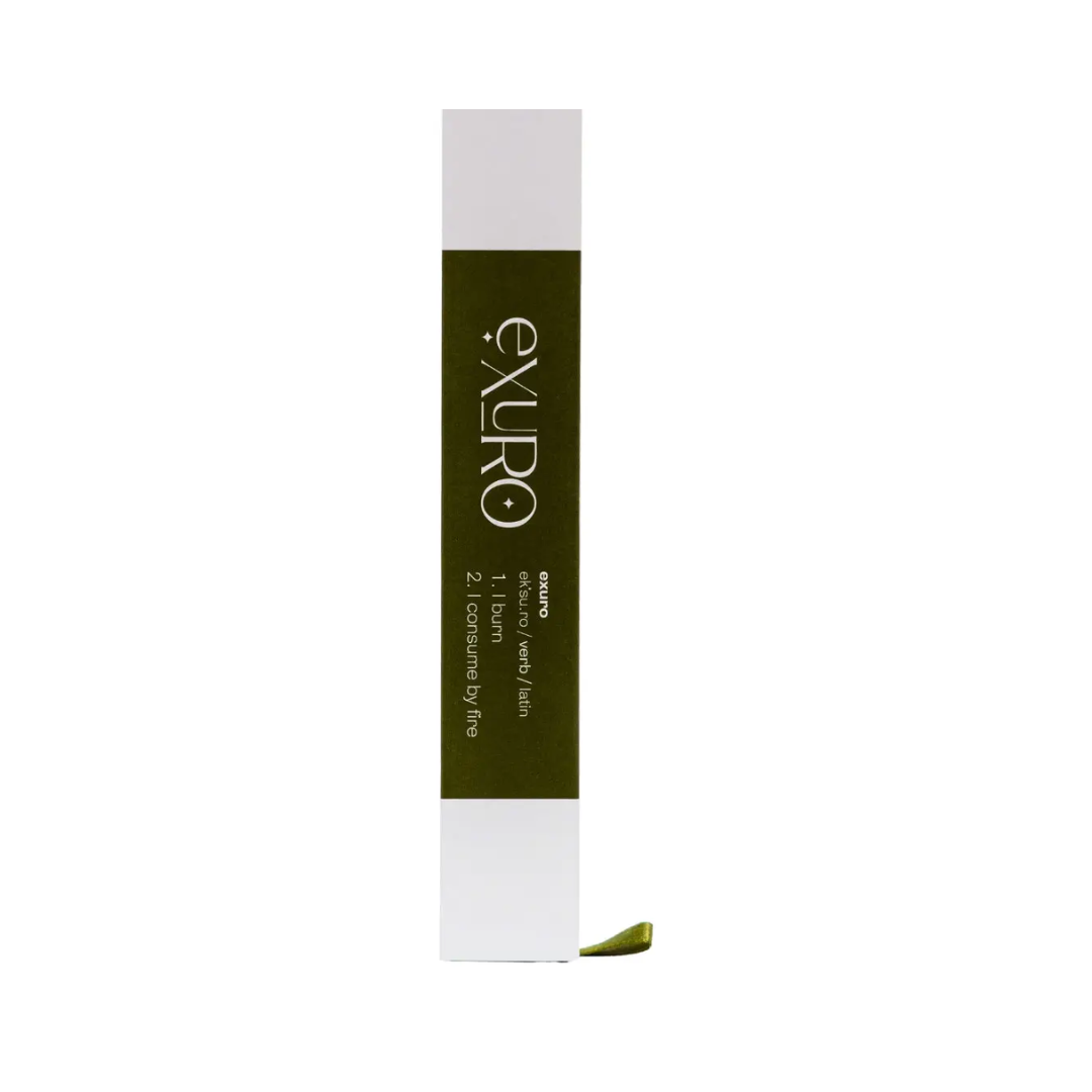 Exuro Focus Incense Sticks 20 Pack - Grapefruit, Lemon, Bergamot & Basil