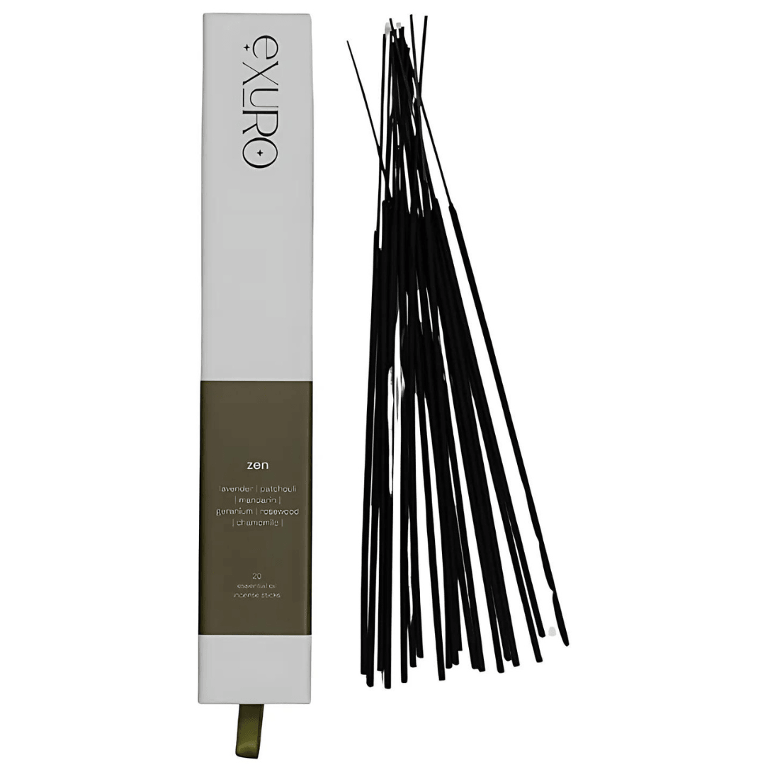 Exuro Zen Incense Sticks 20 Pack - Lavender, Patchouli & Chamomile