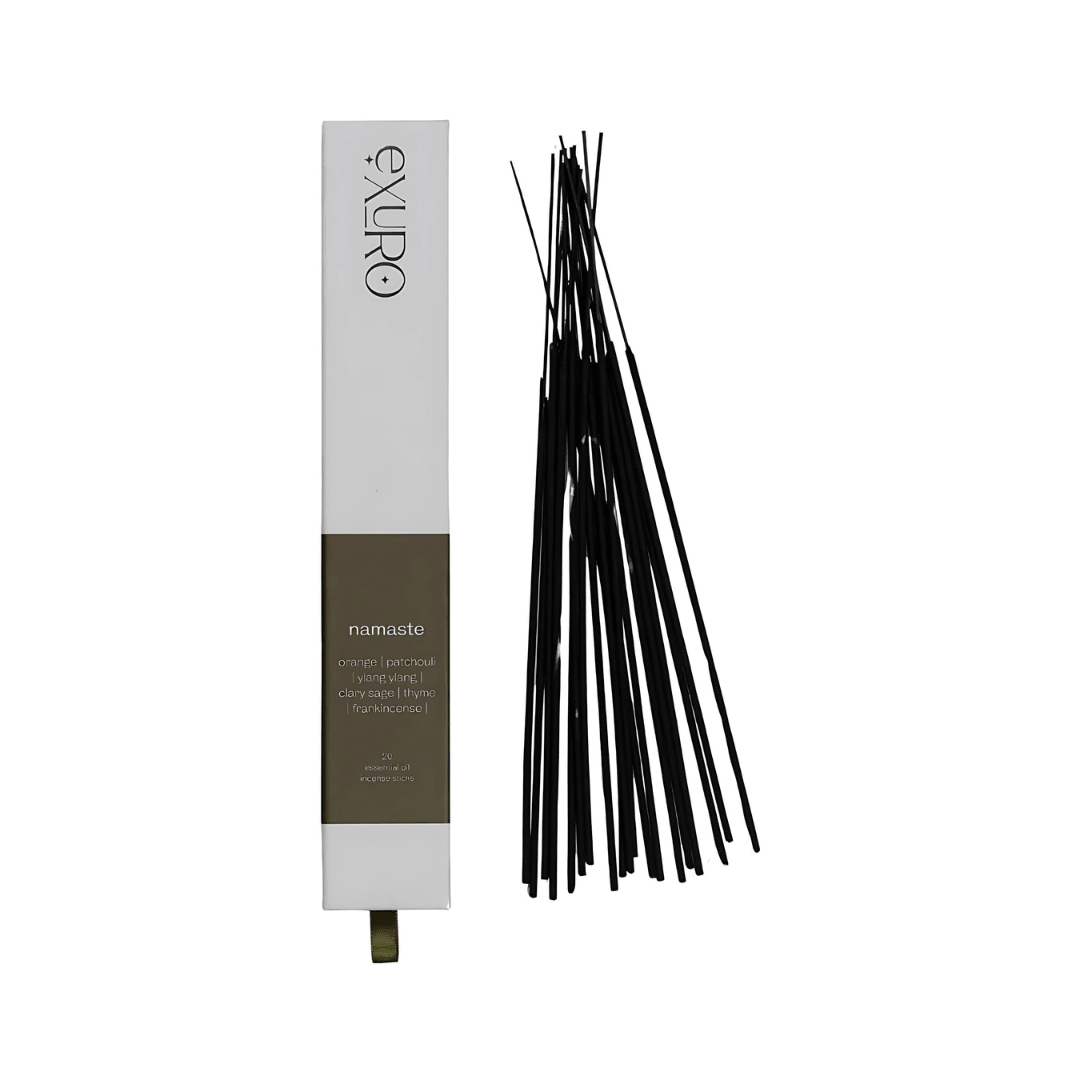 Exuro Namaste Incense Sticks 20 Pack - Orange, Patchouli & Frankincense