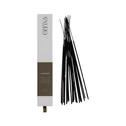 Exuro Namaste Incense Sticks 20 Pack - Orange, Patchouli & Frankincense