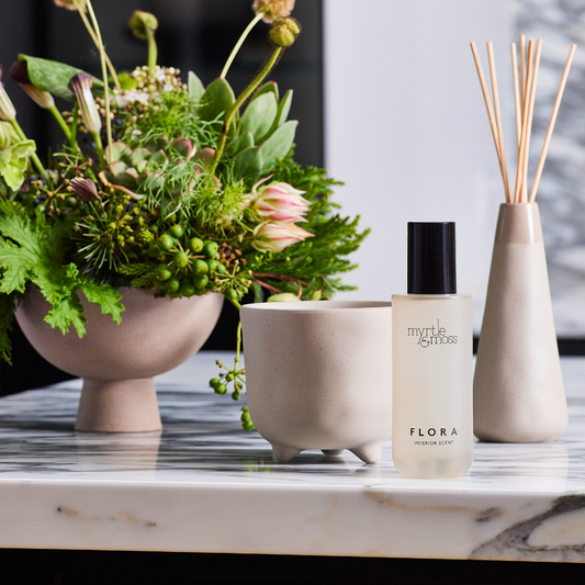 Myrtle & Moss Botanical Flume Candle & Diffuser Bundle