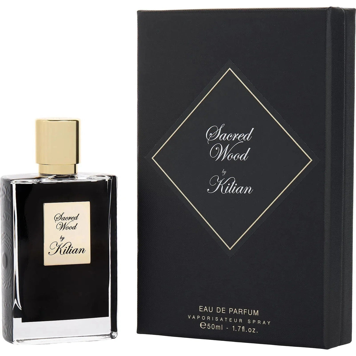 Kilian Sacred Wood Eau de Parfum 50mL bottle and box