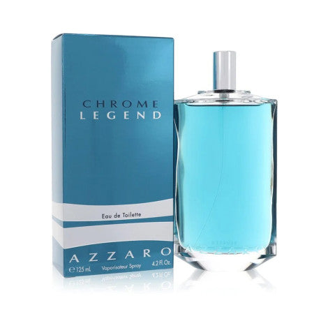 Azzaro Chrome Legend Eau de Toilette 125mL bottle and box