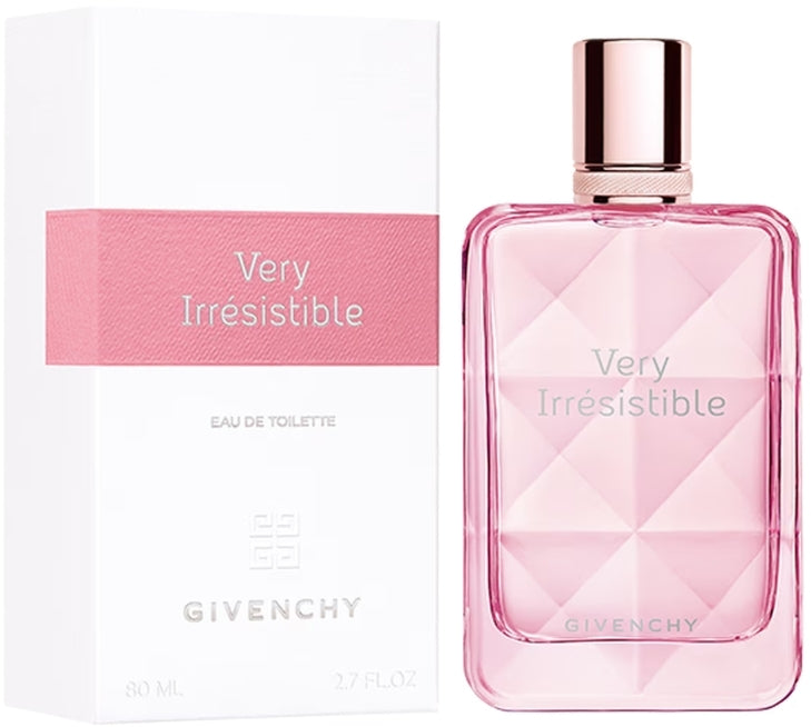 Givenchy Very Irresistible Eau de Toilette 80mL bottle and box