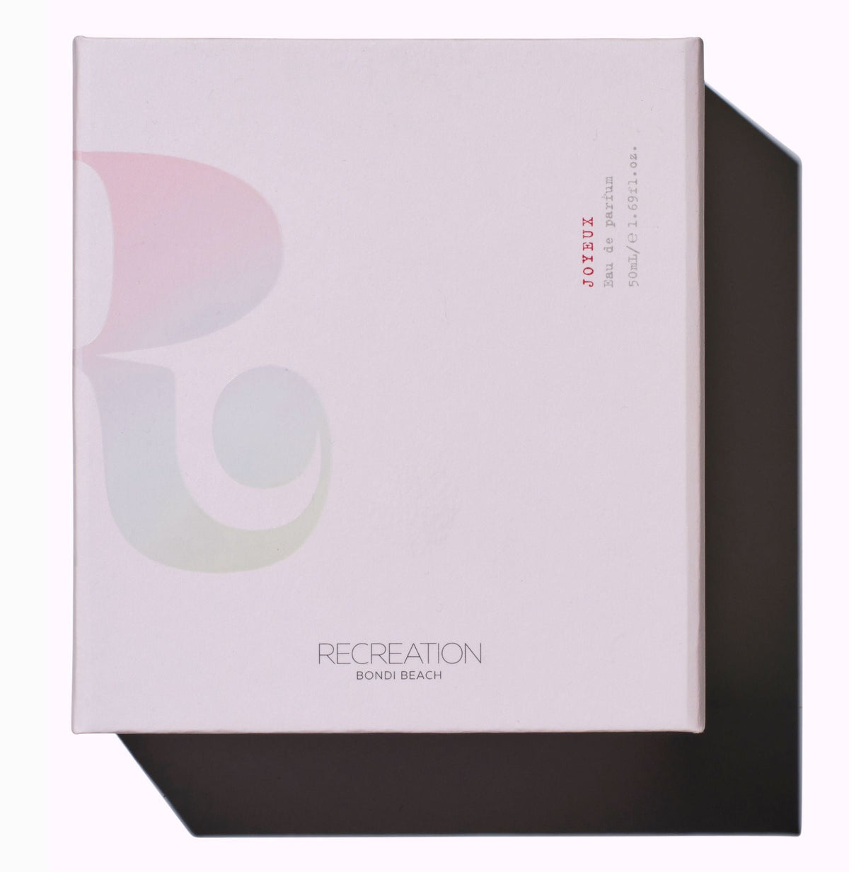 Recreation Joyeux Eau de Parfum packaging