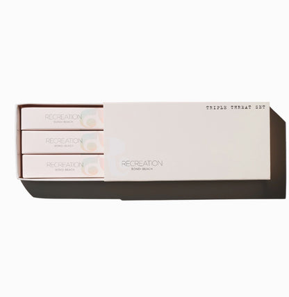 Recreation Triple Threat Eau de Parfum set