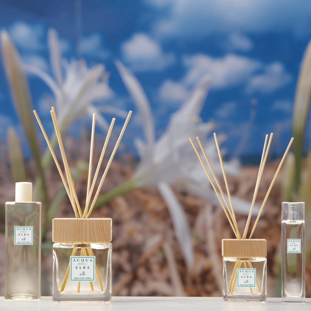 Reed Diffuser - Acqua Dell'Elba - Acqua Dell'Elba Giglio Delle Sabbie Fragrance Diffuser 200mL - The Gift Company
