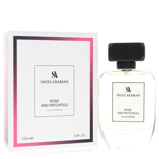 Swiss Arabian Rose And Patchouli Eau de Parfum Floral Woody 100mL
