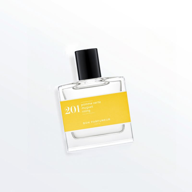 Bon Parfumeur 201 Gold September Eau de Parfum 30mL, manufacturer photograph of the 30mL presentation