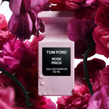 Tom Ford Rose Prick Eau de Parfum styled with roses