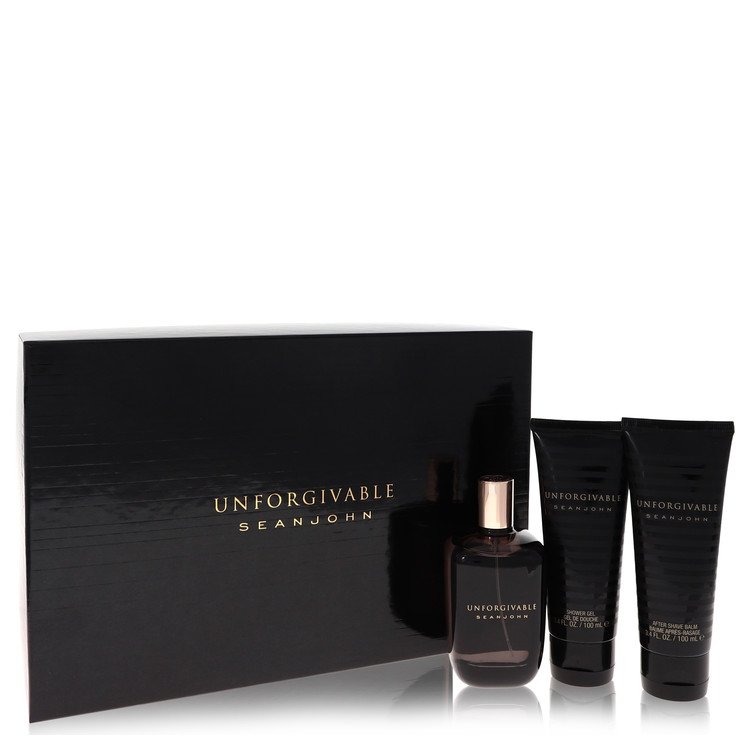Sean John Unforgivable Gift Set 125mL EDT + Shower Gel + After Shave Balm