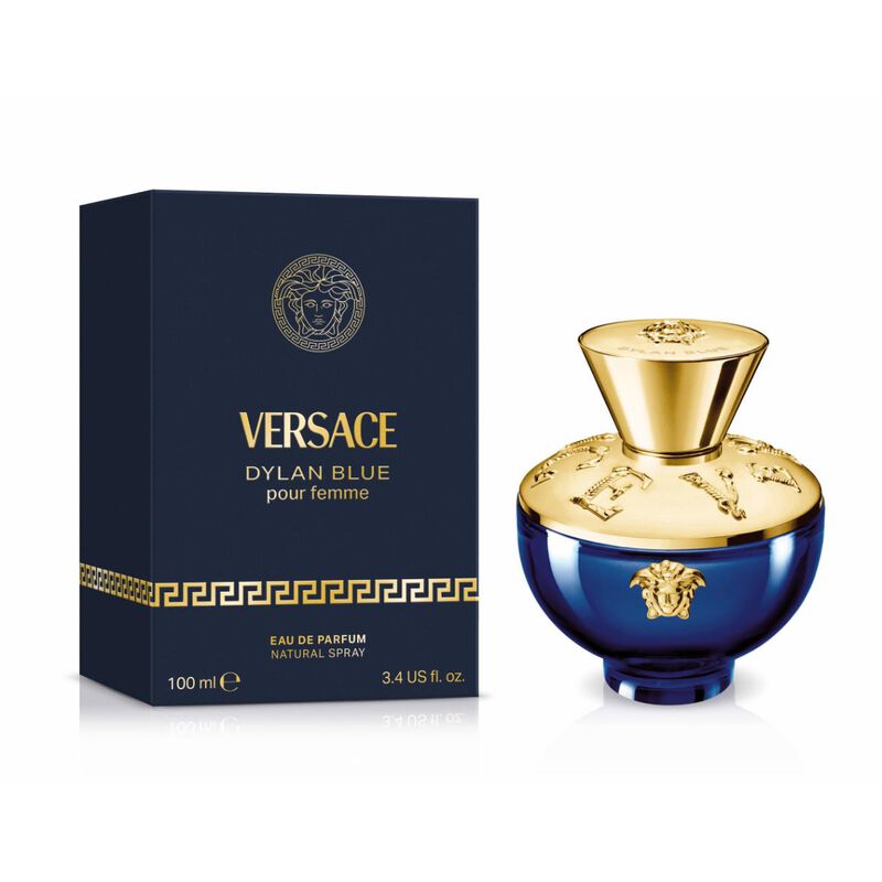 Versace Dylan Blue Pour Femme Eau de Parfum bottle and box